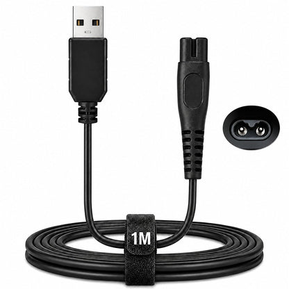 Philips Shaver Charger Cable USB Charging Cable Compatible with Philips Norelco & OneBlade Shavers