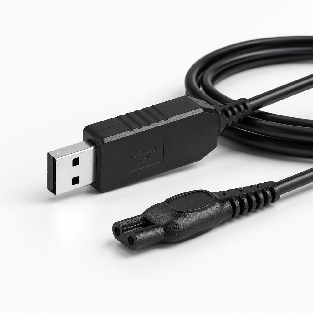 Philips Shaver Charger Cable USB Charging Cable Compatible with Philips Norelco & OneBlade Shavers