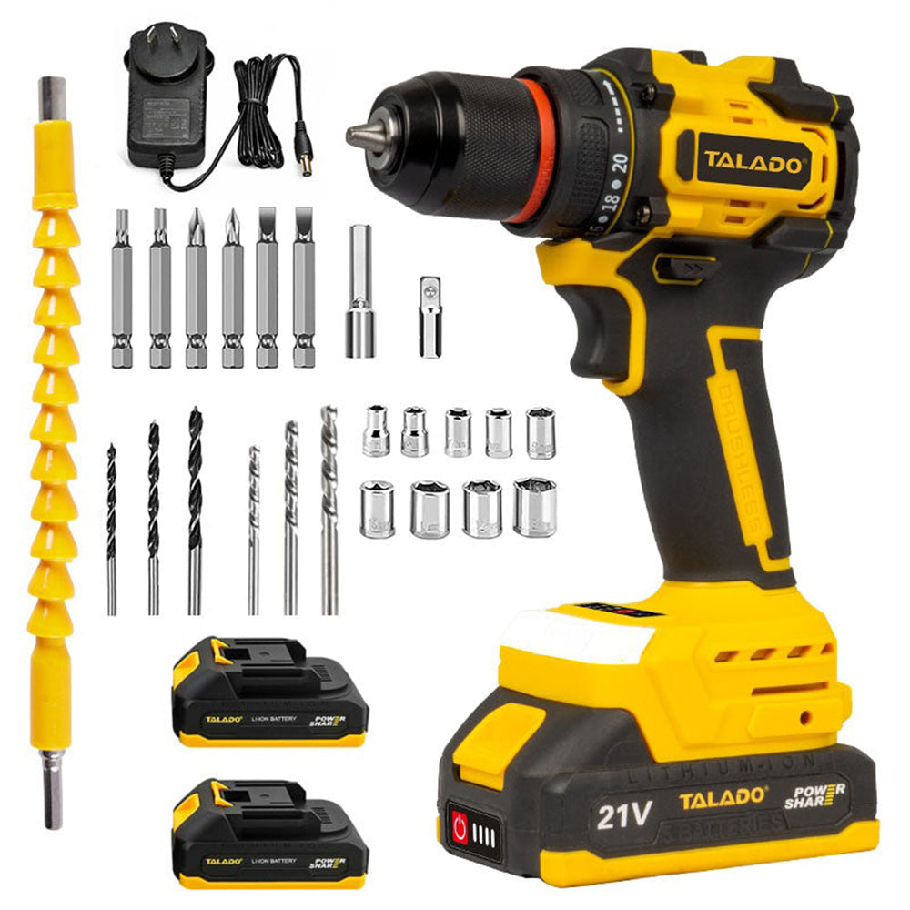 Cordless Impact Electric Drill Driver with Battery
