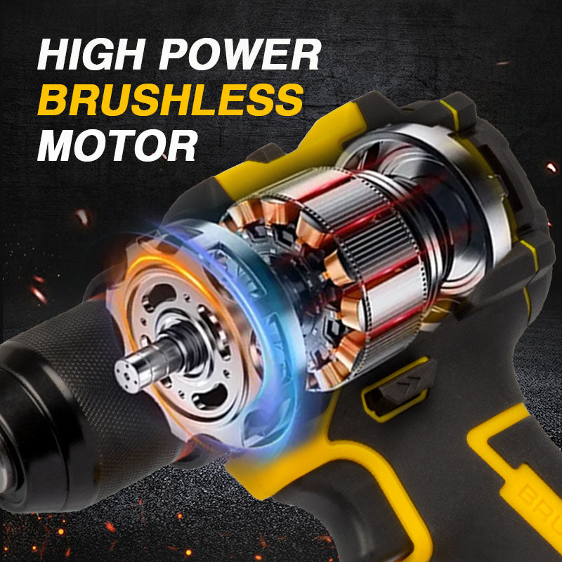 Cordless Impact Electric Drill Driver with Battery