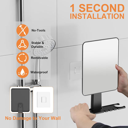 Anti Fog Shower Mirror for Shaving