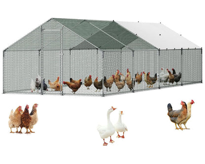 Outdoor Chicken Coop 8Mx3Mx2M