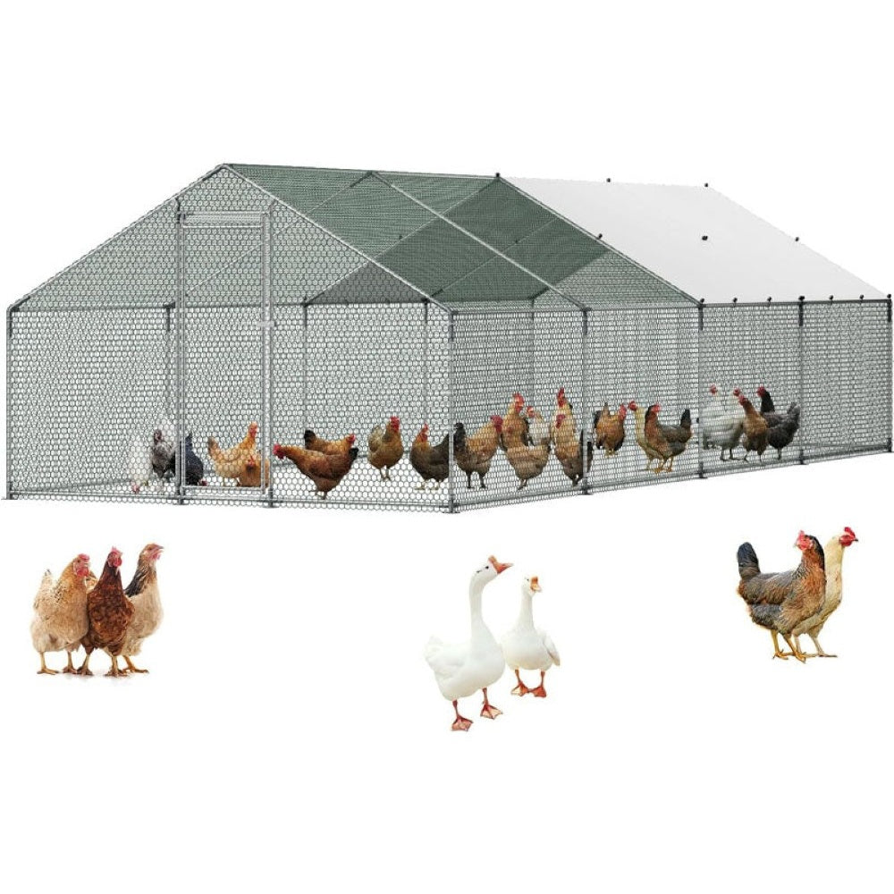 Outdoor Chicken Coop 8Mx3Mx2M