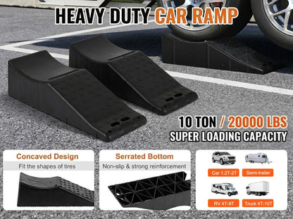 Car Ramp Vehicle Ramp Pair 10T