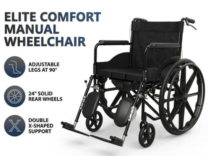 Wheelchair Foldable Lightweight Wheel Chair