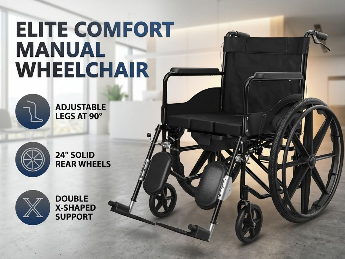 Wheelchair Foldable Lightweight Wheel Chair