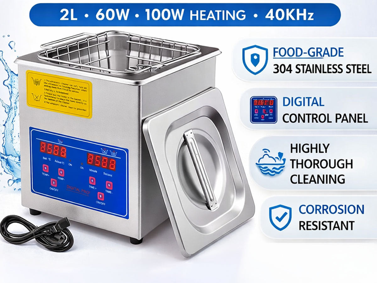 2L Industry Heated Ultrasonic Cleaner Commercial