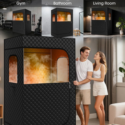 Portable Steam Sauna Personal Home Spa 2 Person Sauna