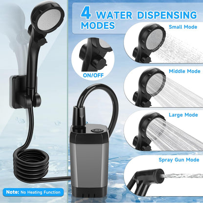 Portable Shower Kit Camping Shower Kit