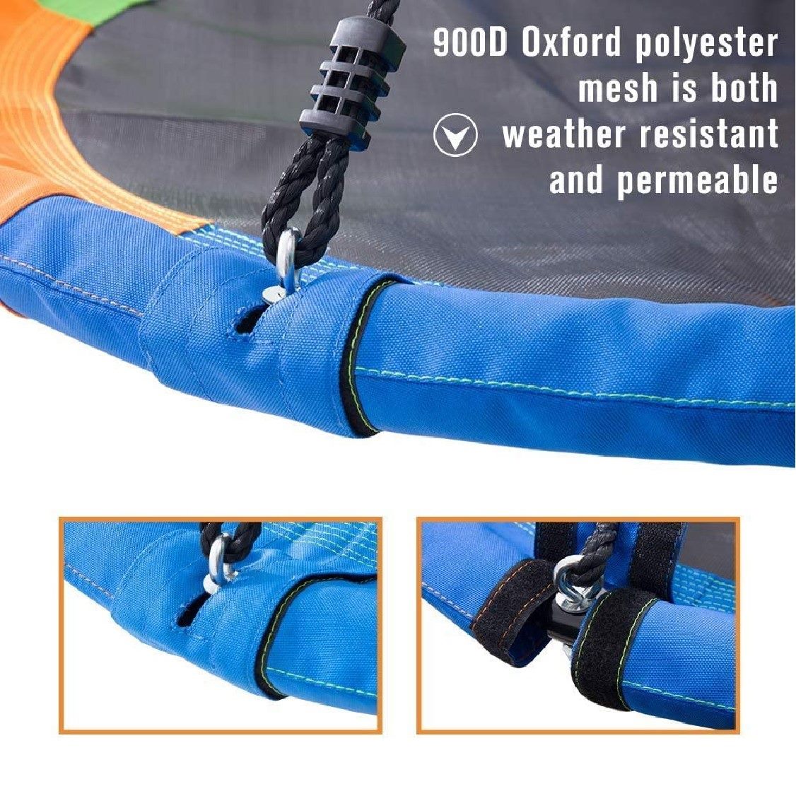 Outdoor Swing with Hanging Strap Kit