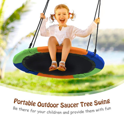 Outdoor Swing with Hanging Strap Kit