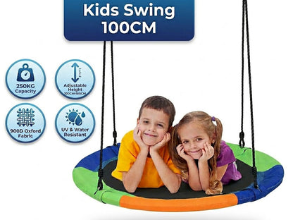 Outdoor Swing with Hanging Strap Kit