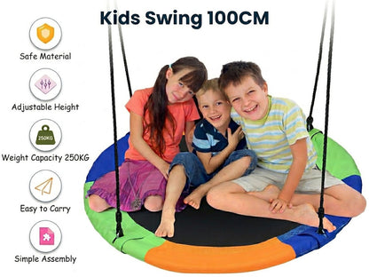 Outdoor Swing with Hanging Strap Kit