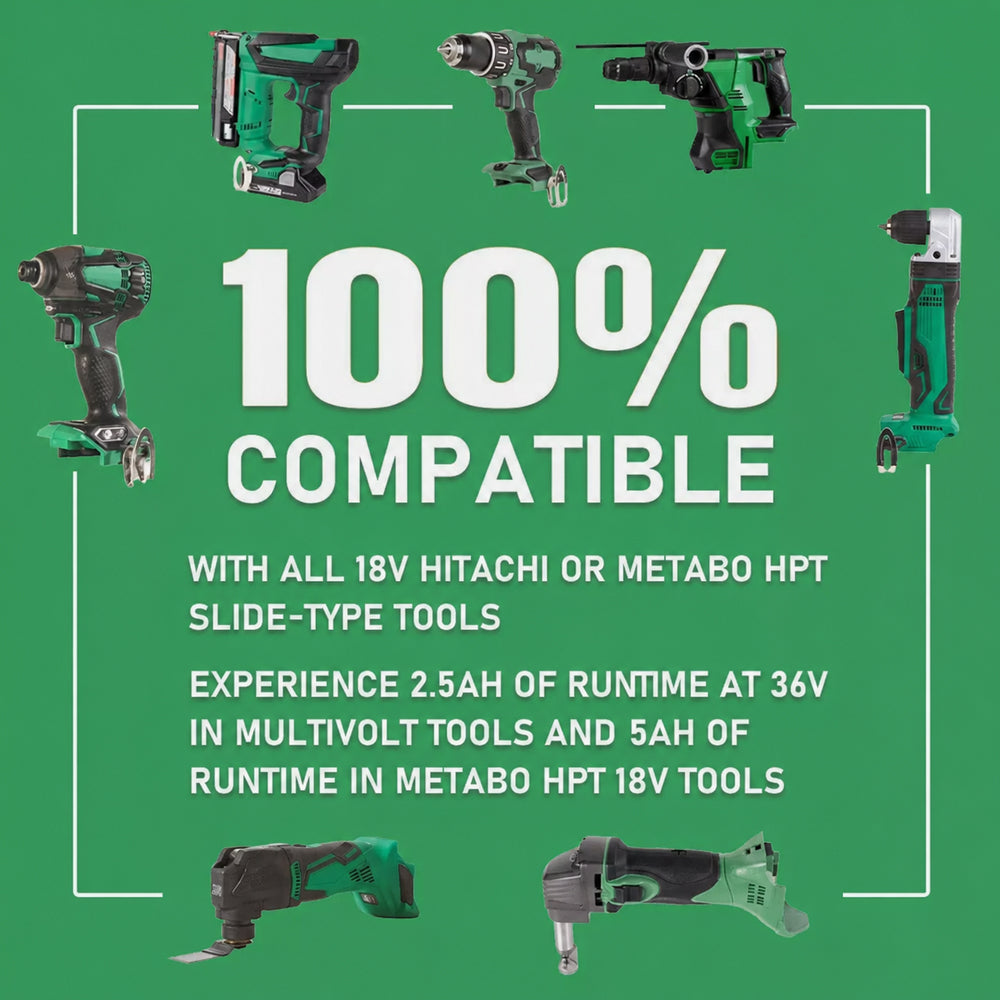 HiKOKI MultiVolt Battery