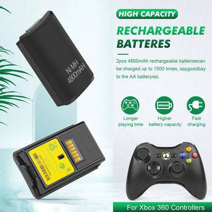 XBOX 360 Controller Battery and Charger Replacement