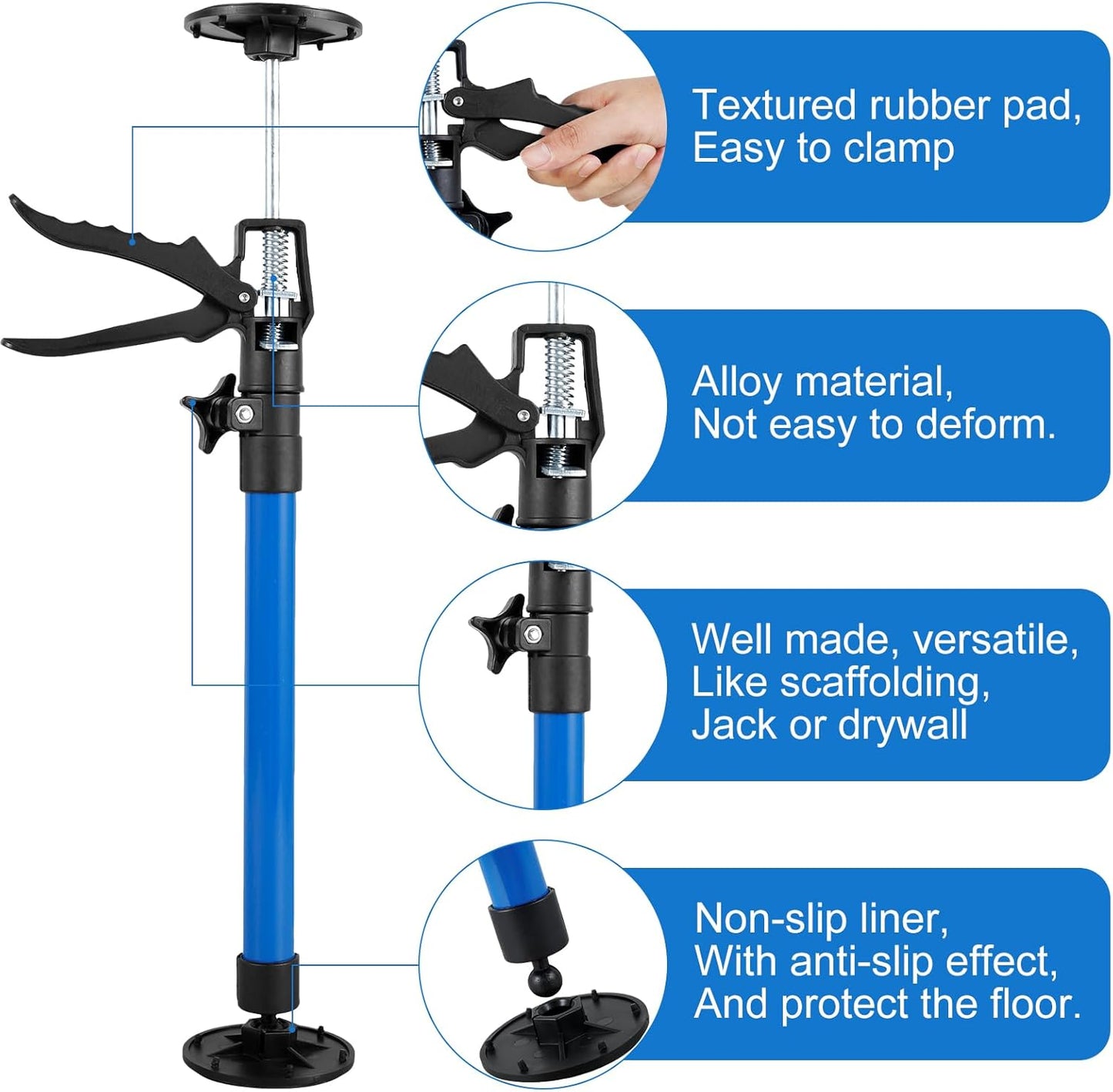 2pcs Cabinet Jack Support Pole