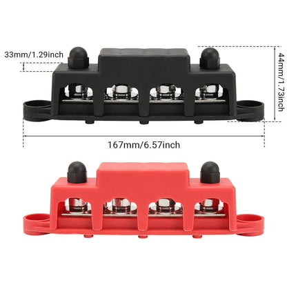 2 PCS Battery Power Distribution Terminal Block Set