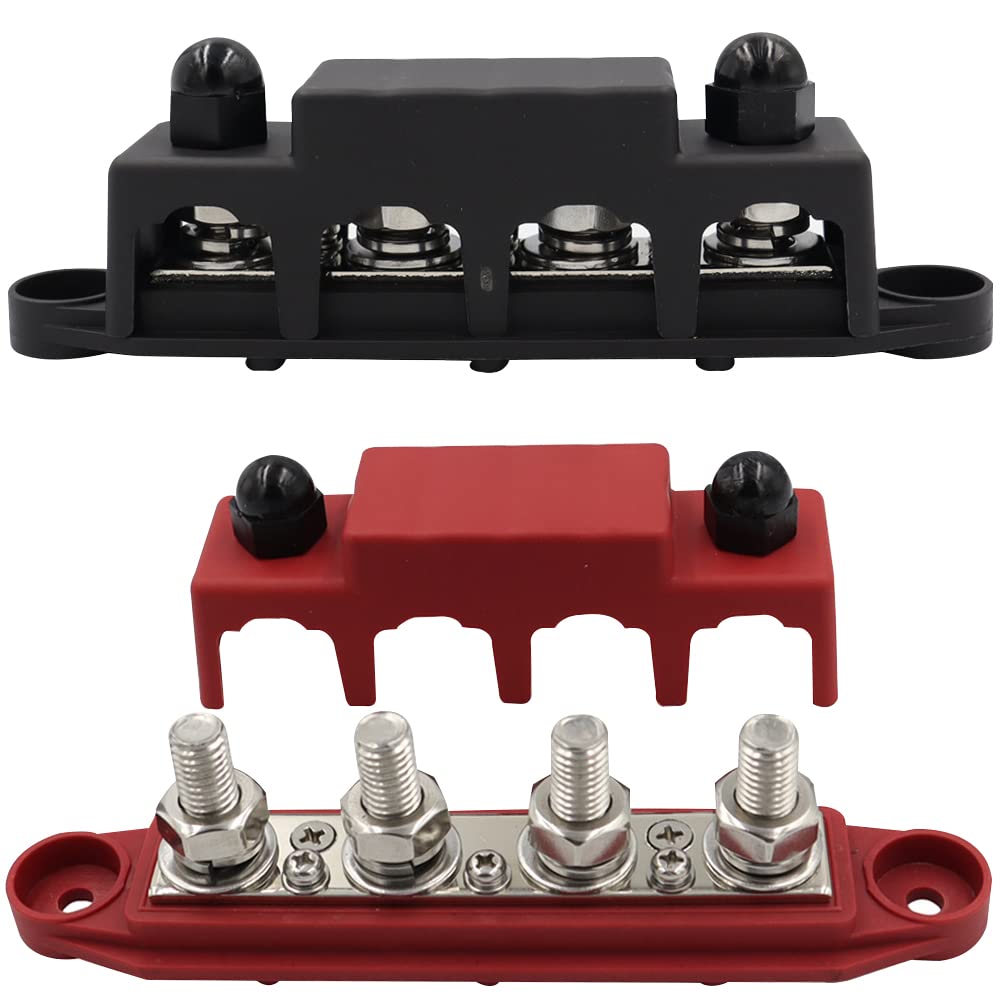 2 PCS Battery Power Distribution Terminal Block Set