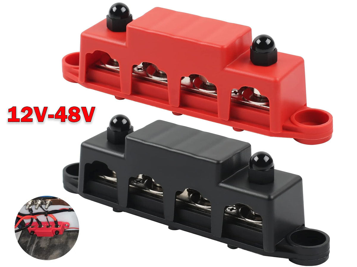 2 PCS Battery Power Distribution Terminal Block Set