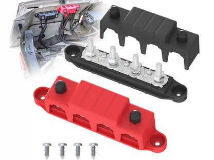 2 PCS Battery Power Distribution Terminal Block Set