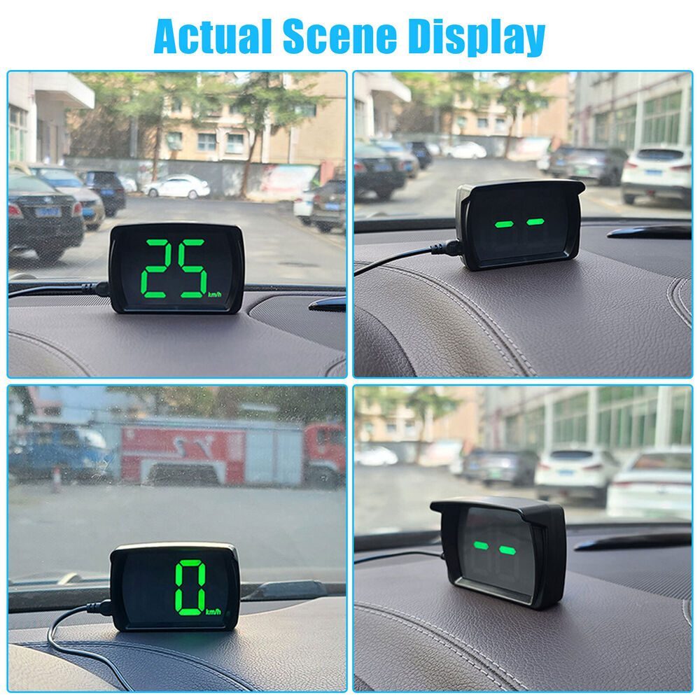 Car GPS Speedometer Hud Heads Up Display
