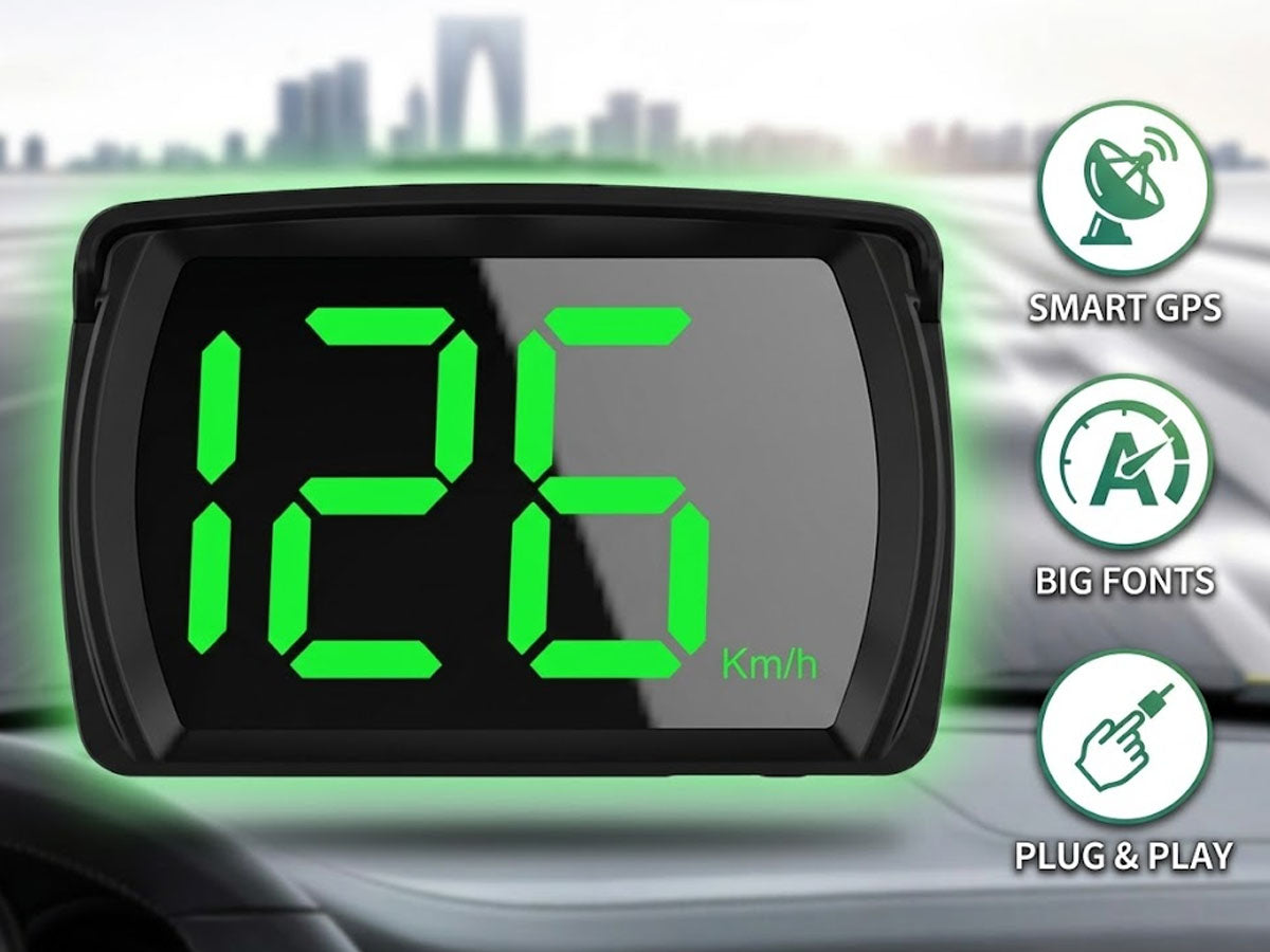 Car GPS Speedometer Hud Heads Up Display