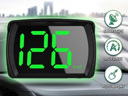 Car GPS Speedometer Hud Heads Up Display