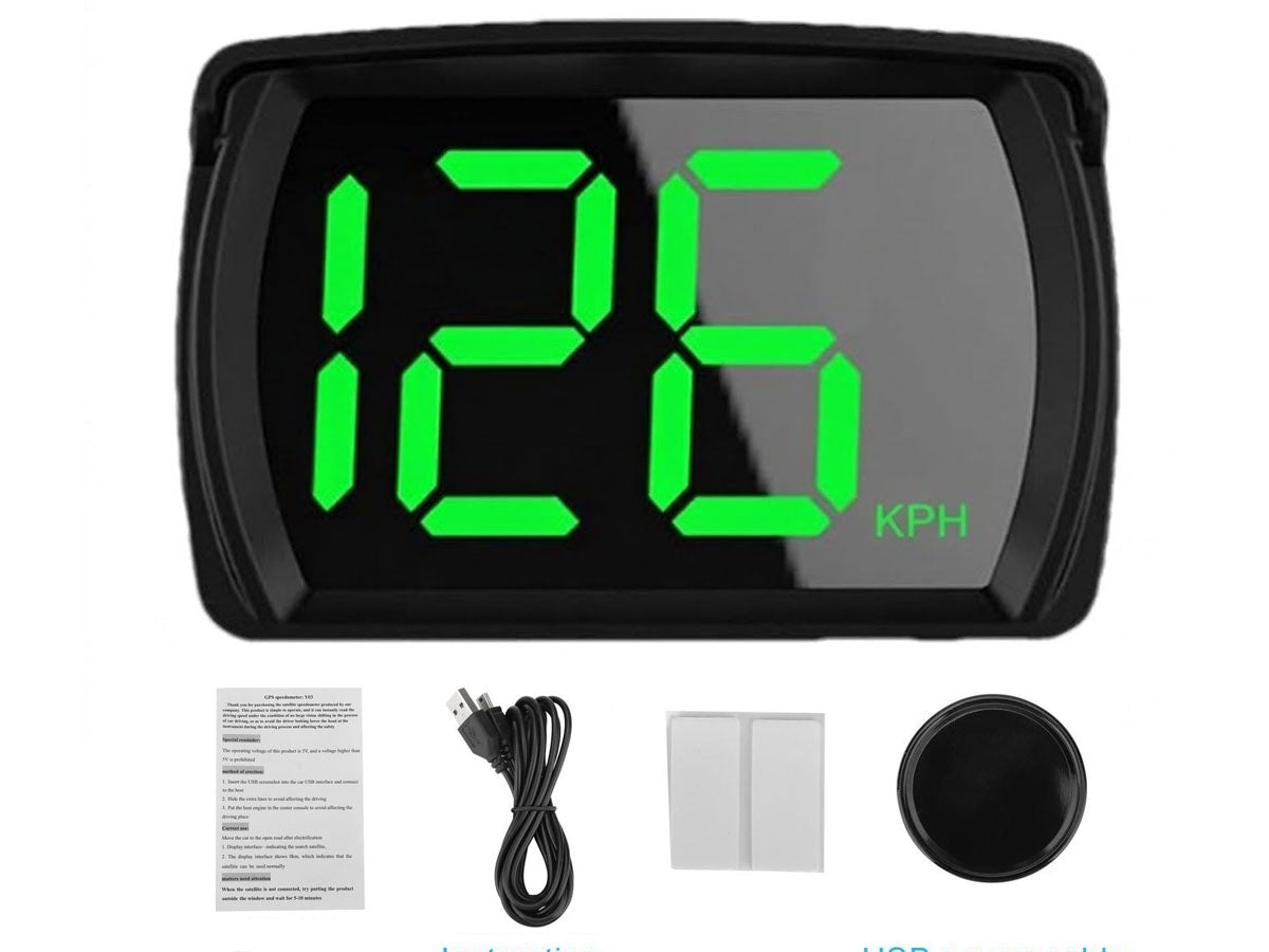 Car GPS Speedometer Hud Heads Up Display