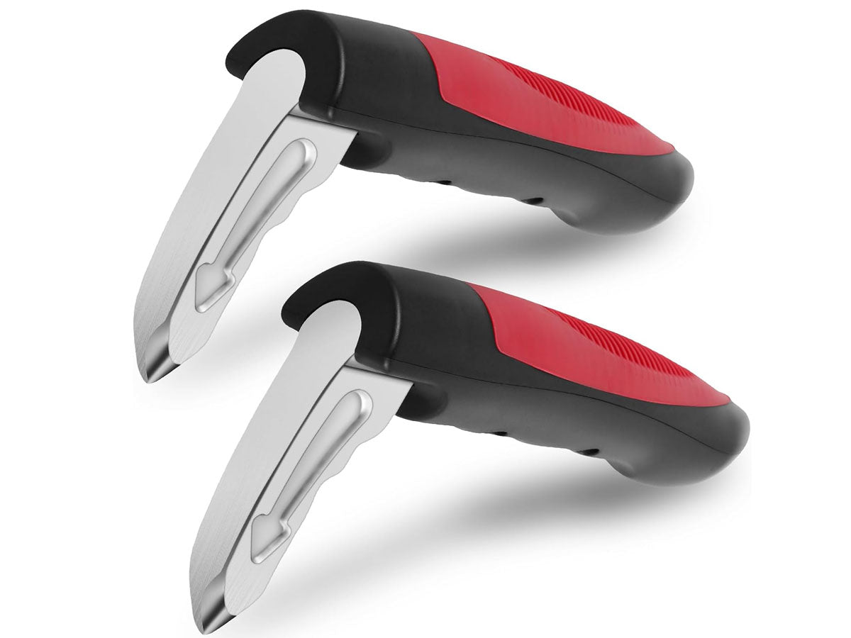 2pcs Car Door Assist Handle Emergency Tool Window Breaker with Cutter