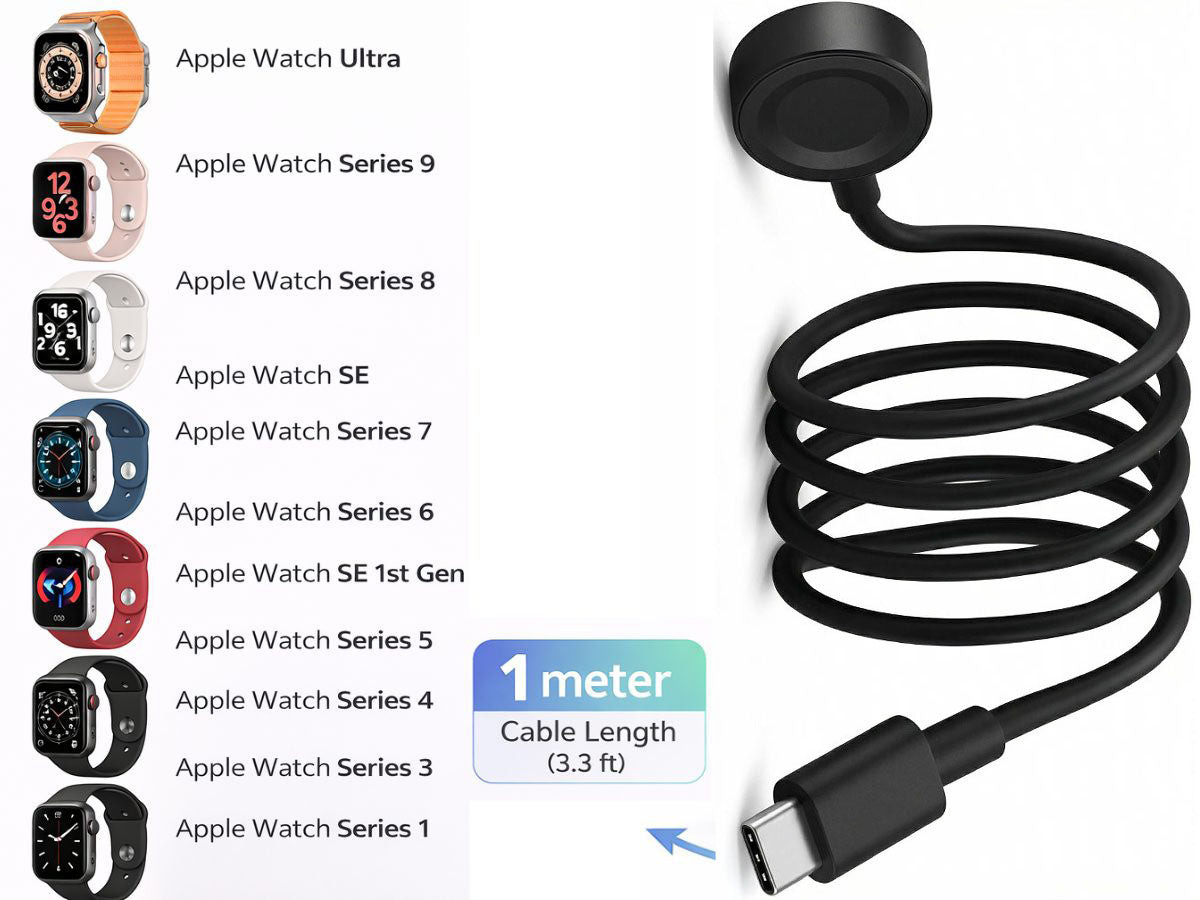 Apple Watch Charger Replacement  (Type-C)