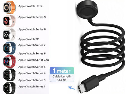 Apple Watch Charger Replacement  (Type-C)