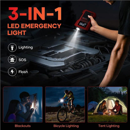 Car Jump Starter with Tyre Inflator