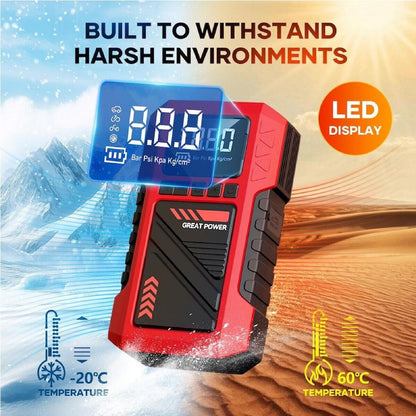 Car Jump Starter with Tyre Inflator