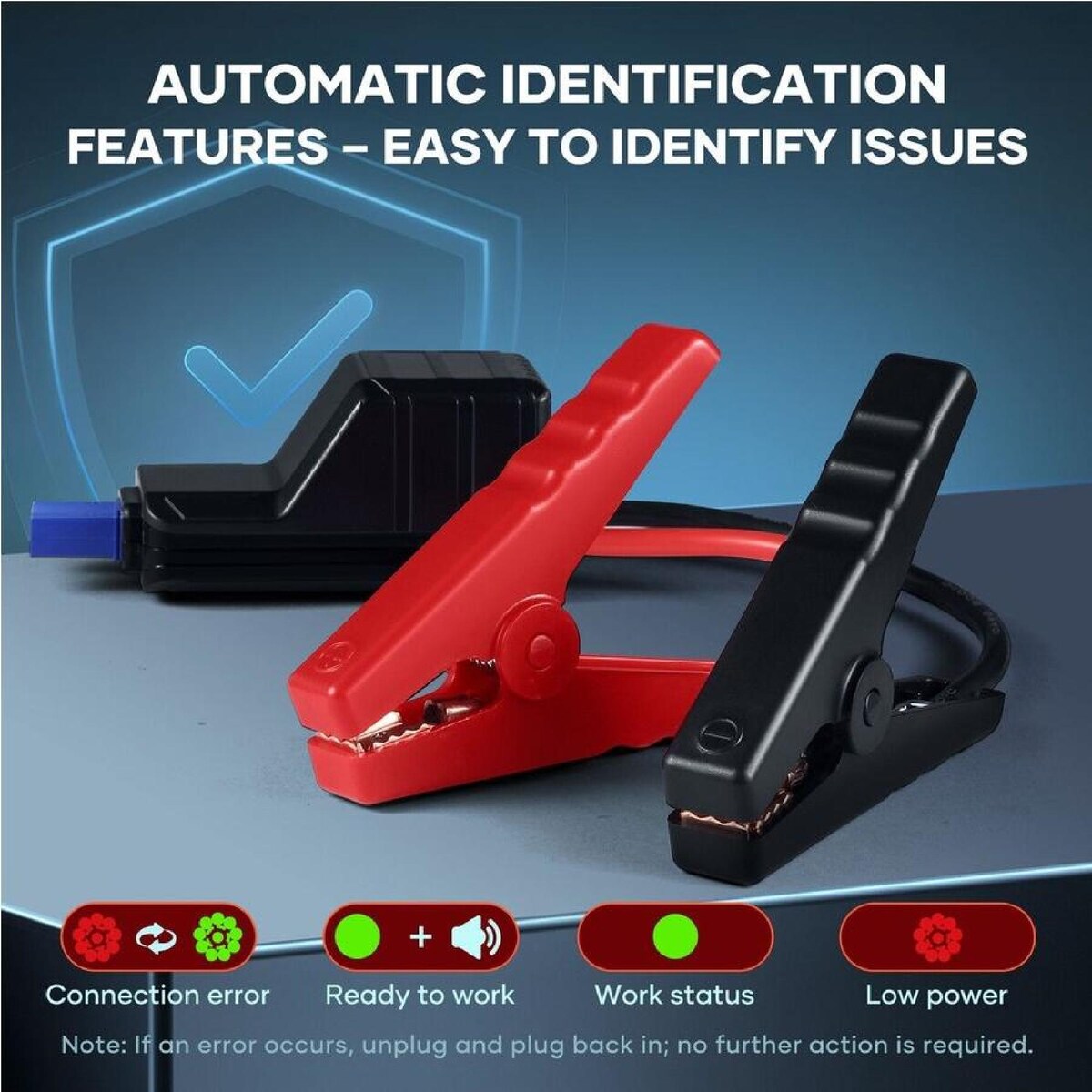 Car Jump Starter with Tyre Inflator