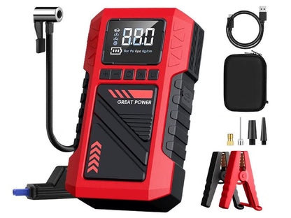 Car Jump Starter with Tyre Inflator