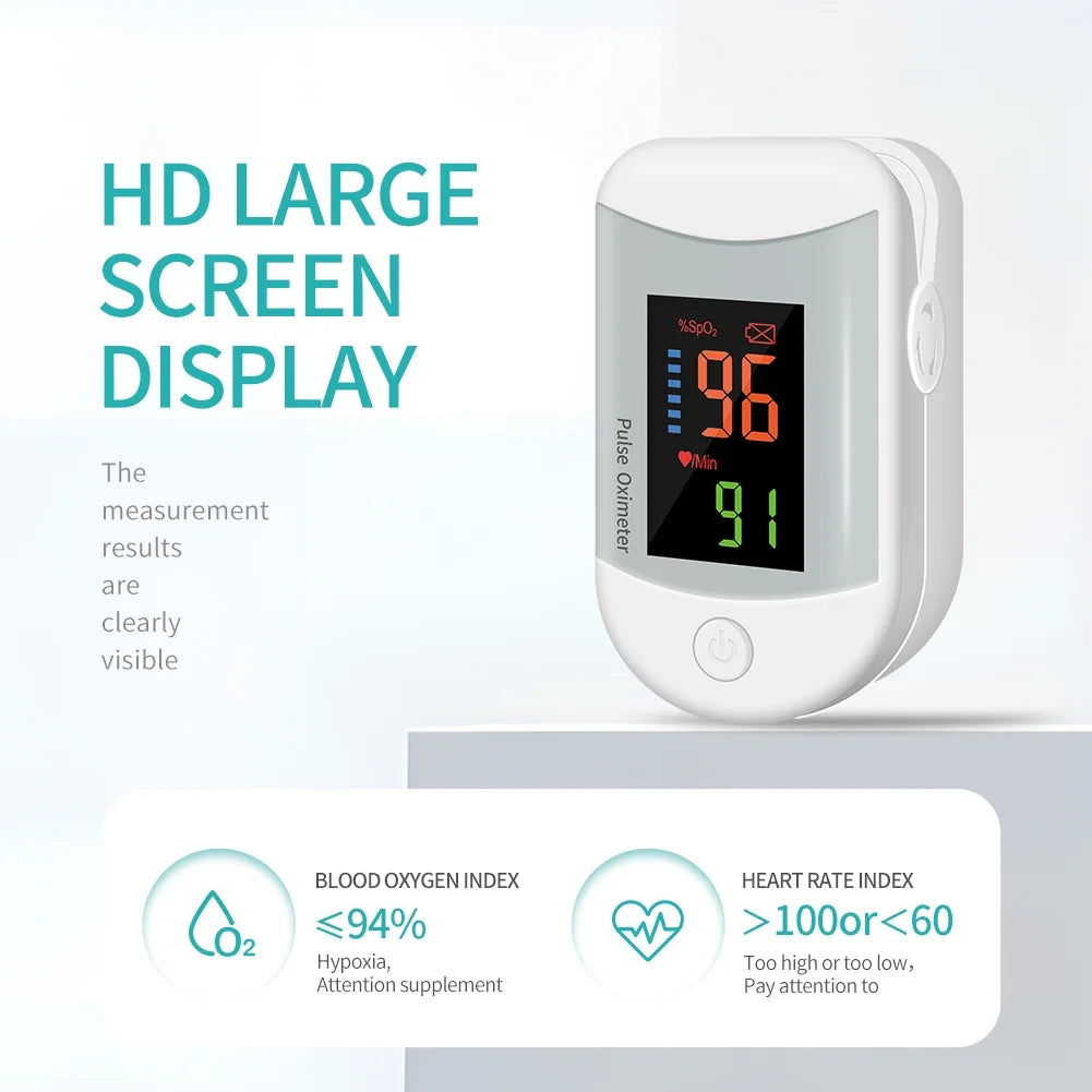 Finger oximeter & Pulse Rate Monitor