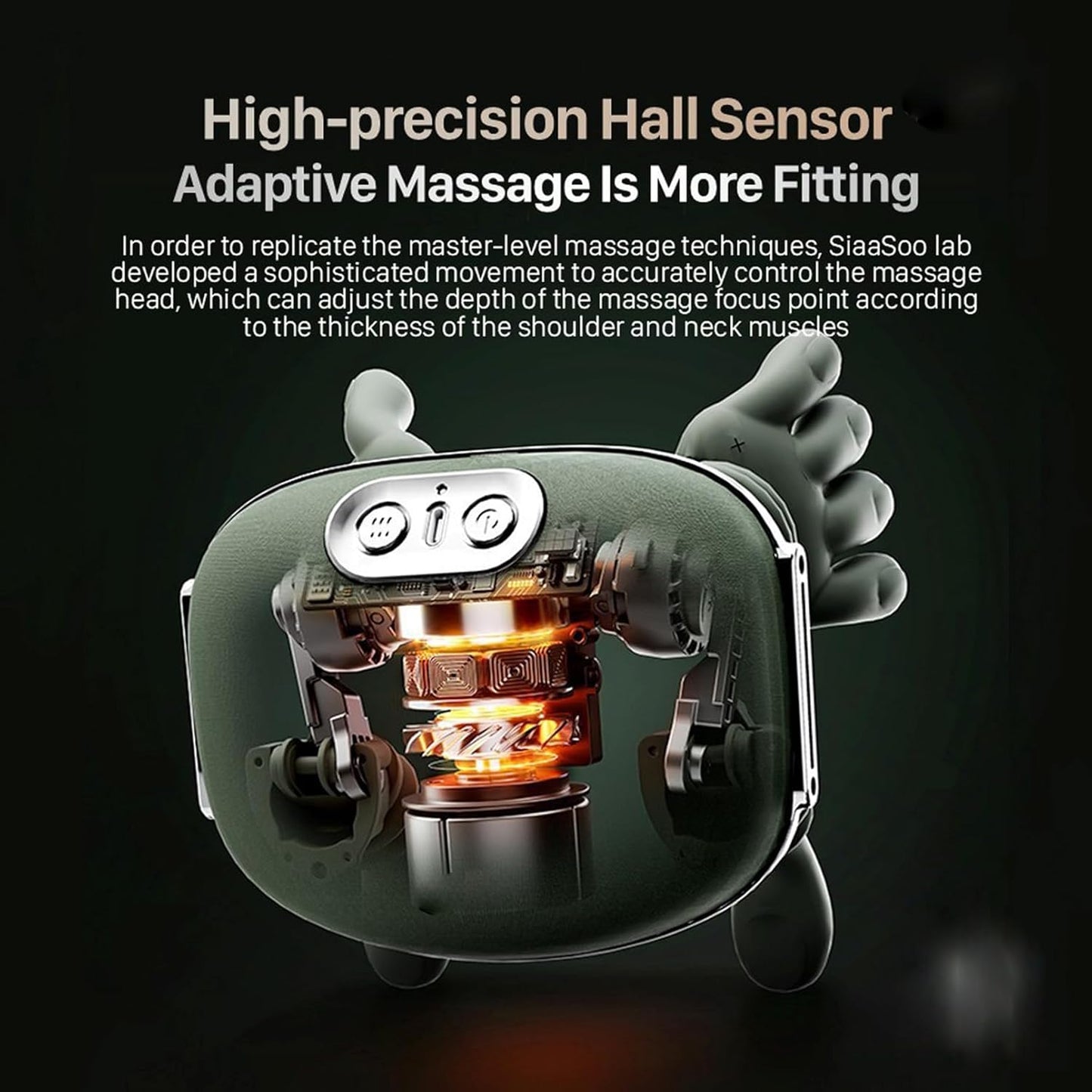 Shoulder Massager with Adjustable Kneading Modes