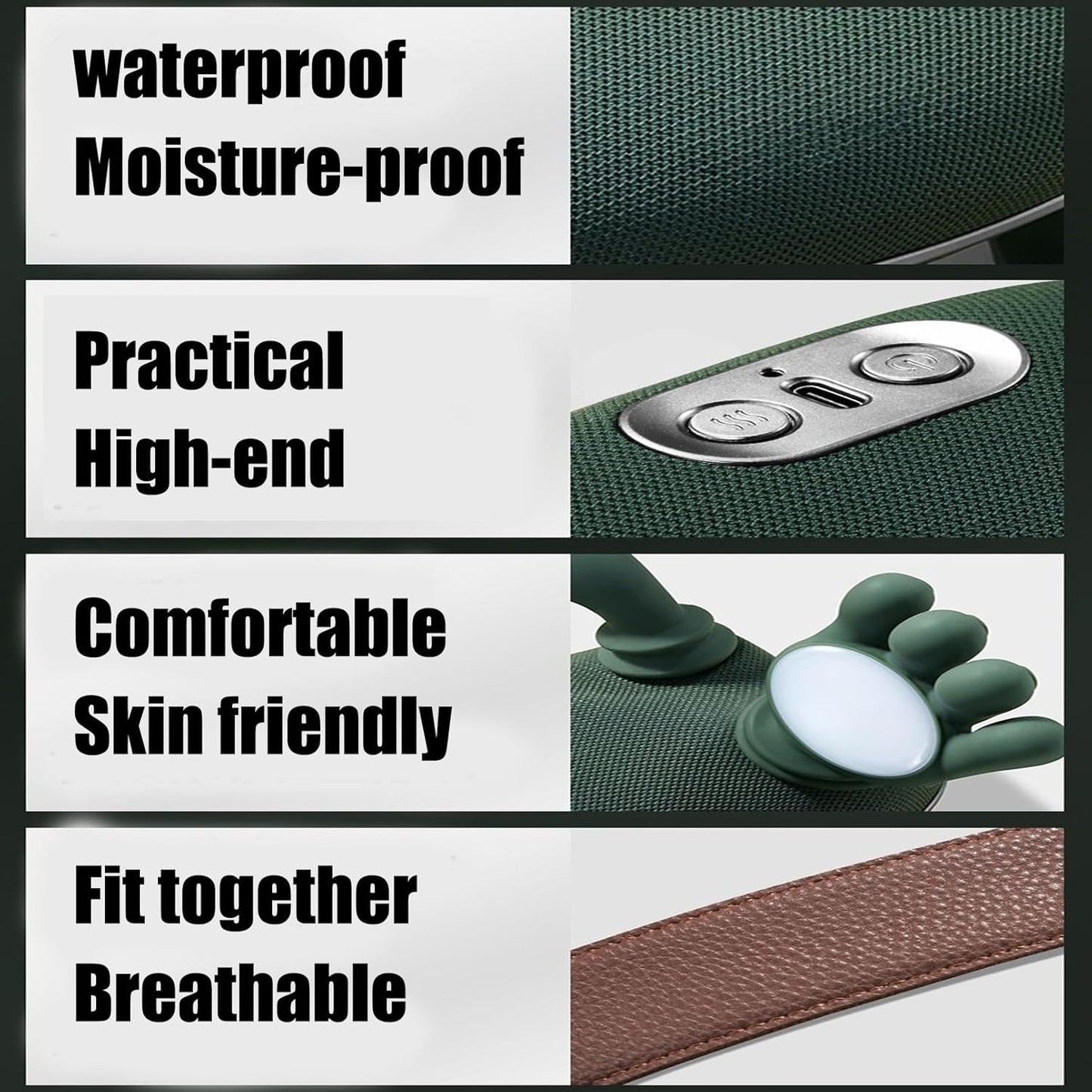 Shoulder Massager with Adjustable Kneading Modes