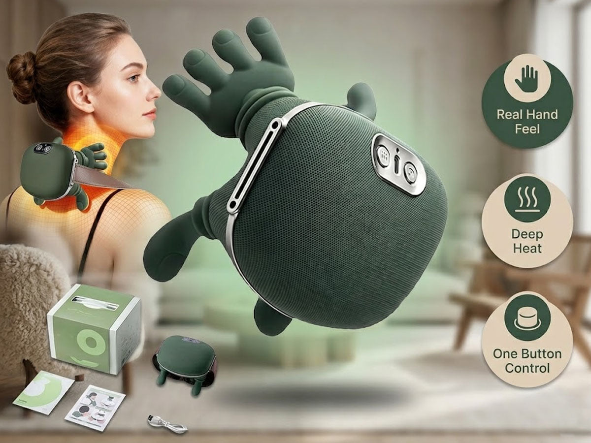 Shoulder Massager with Adjustable Kneading Modes