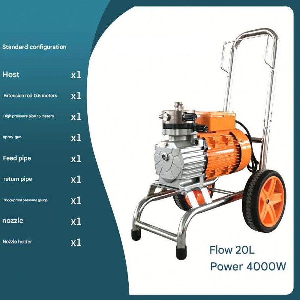 4000W Airless Paint Sprayer Machine