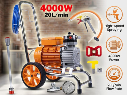 4000W Airless Paint Sprayer Machine