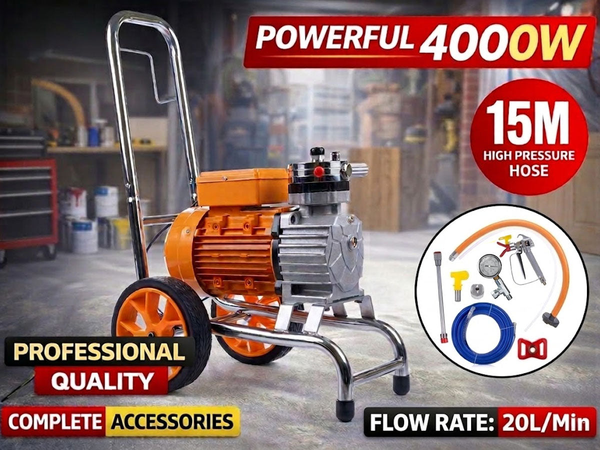 4000W Airless Paint Sprayer Machine