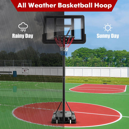 Basketball Hoop with stand height adjustable Hoop 3.05m