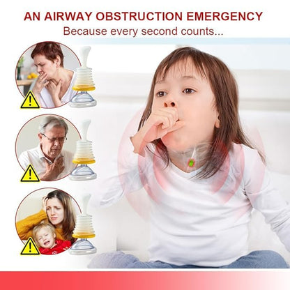 Anti Choking Device Portable Choking Rescue Device Emergency Airway Clearance Kit