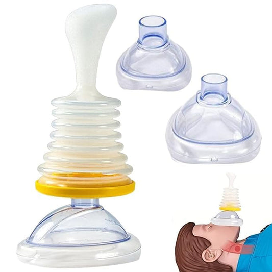 First Aid Kit Minor Choking Emergency Pump Breath Choking Rescues Device Home