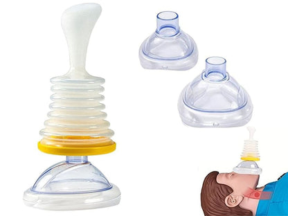 First Aid Kit Minor Choking Emergency Pump Breath Choking Rescues Device Home