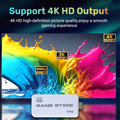 4K Wireless HDMI TV Gaming Stick Console