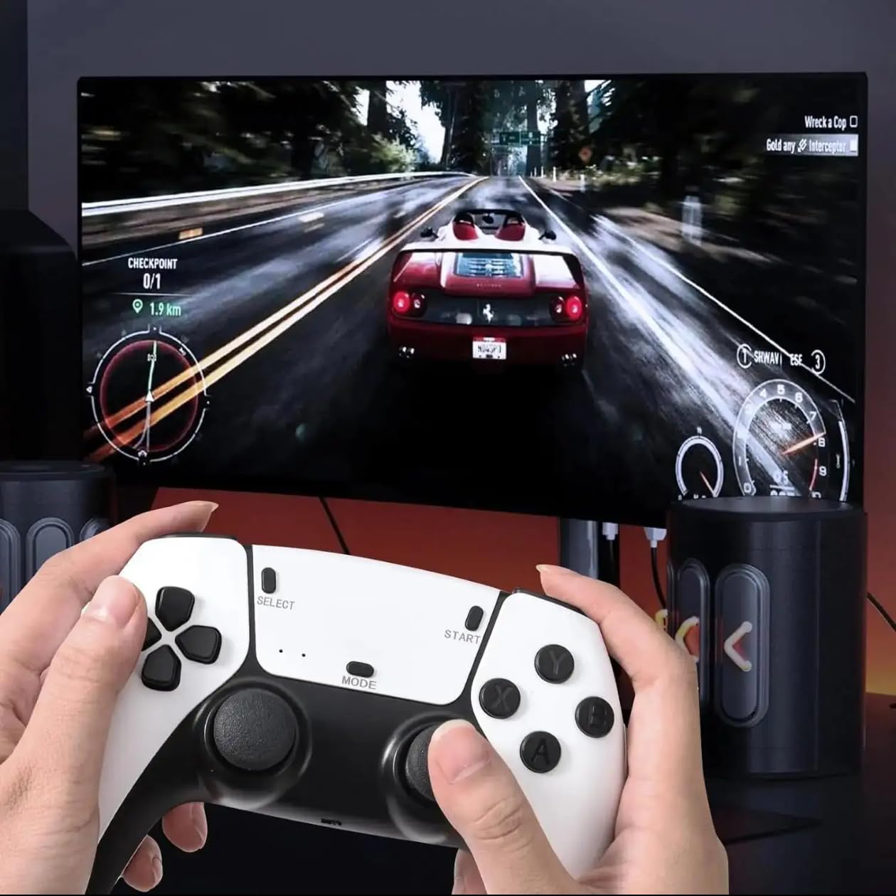 4K Wireless HDMI TV Gaming Stick Console