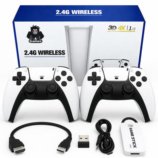 4K Wireless HDMI TV Gaming Stick Console