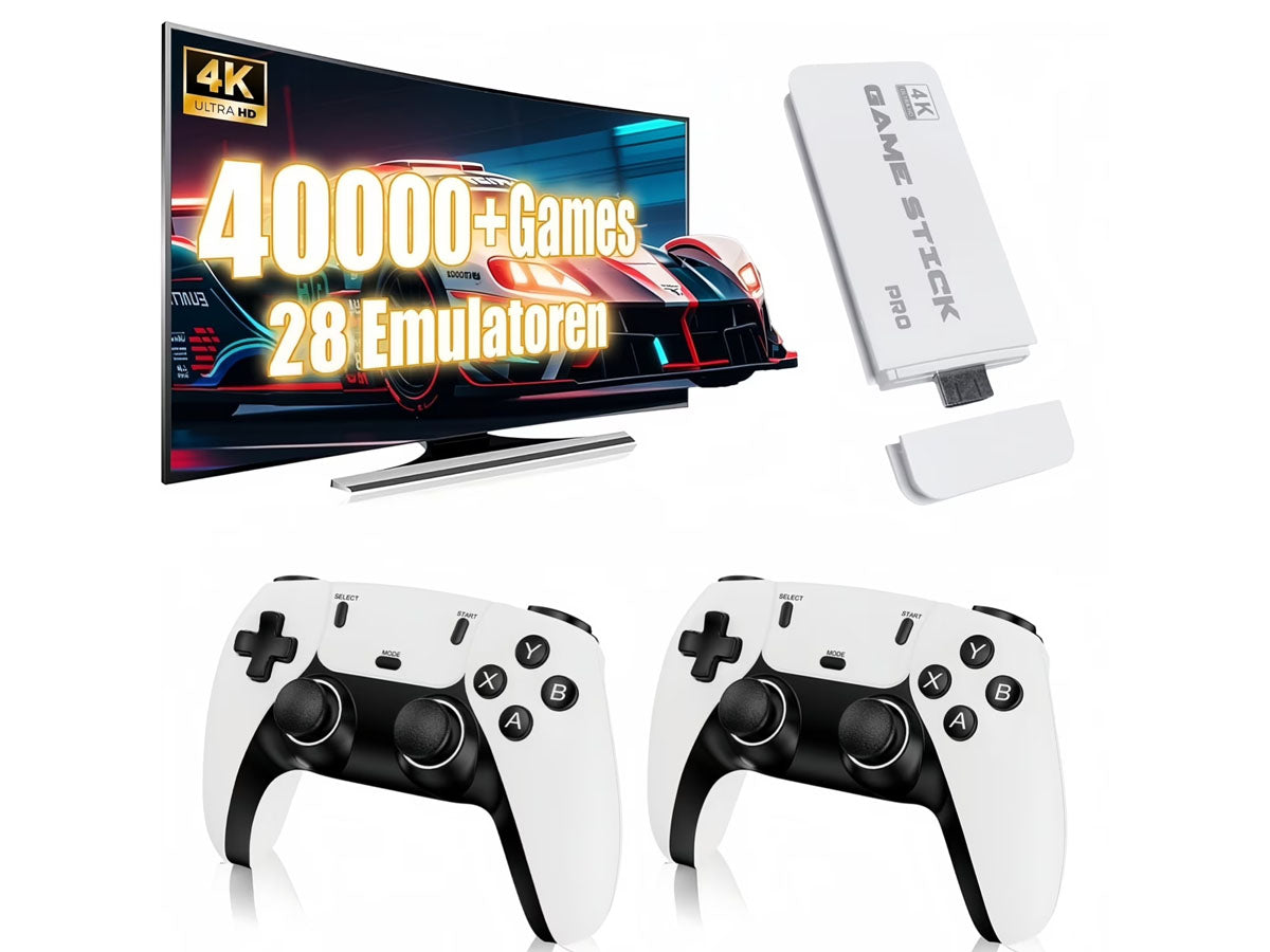 4K Wireless HDMI TV Gaming Stick Console